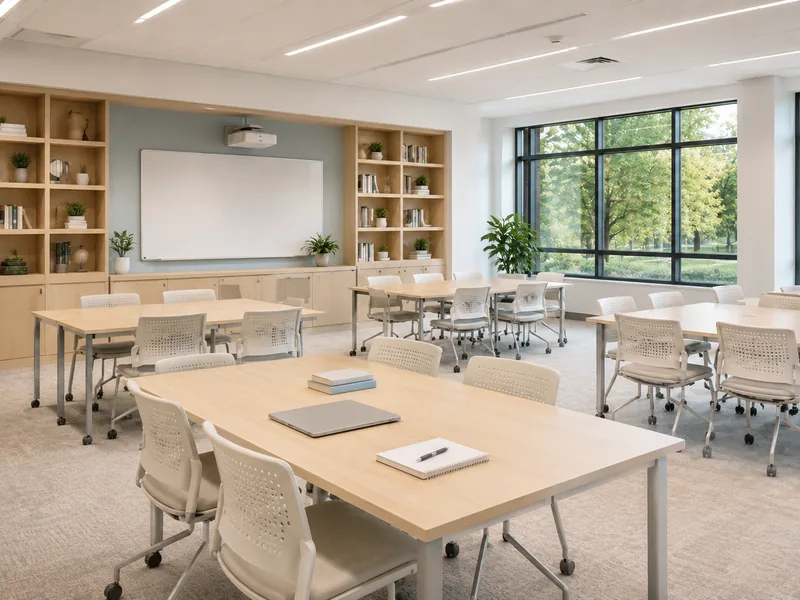 Mobiliario para instituciones educativas, aulas y bibliotecas